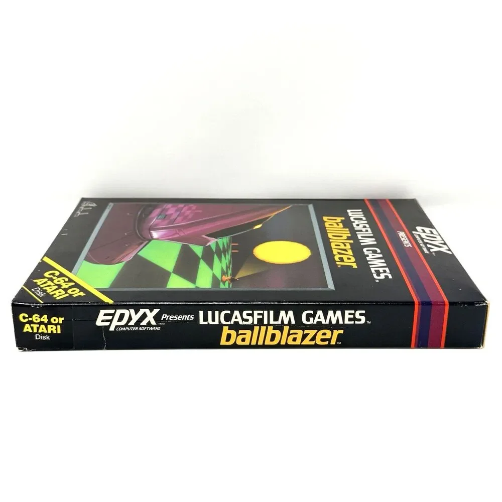 Ballblazer Commodore 64 128 Atari Lucasfilm Epyx 1985 Vintage Game Complete CIB